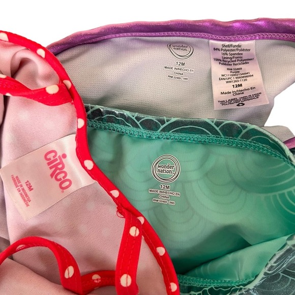 Circo & Wonder Nation sz 12 months Bundle 2 bathing suits 0296 - Picture 5 of 5